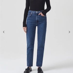 NWT Agolde High Rise Stovepipe Jean